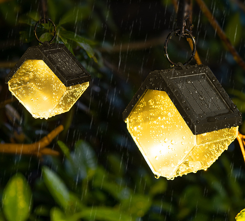 Solar Ice Brick Chandelier Ambient Light (1)