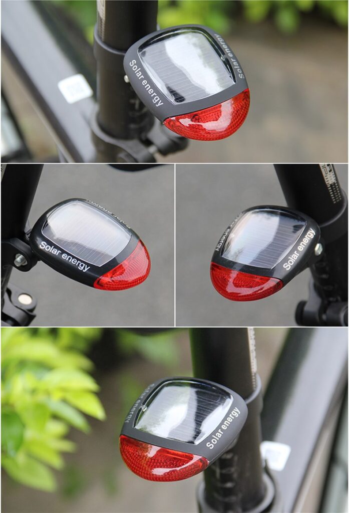 Solar bicycle tail light (3)